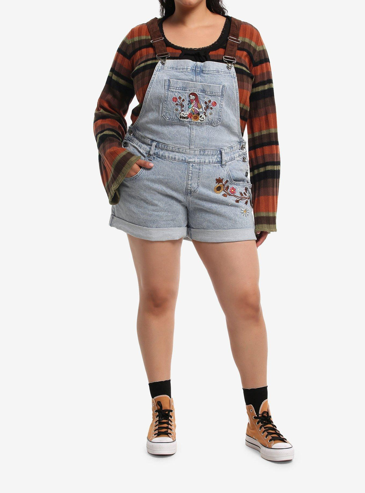 Jardinera corta talla grande de Sally - The Nightmare Before Christmas