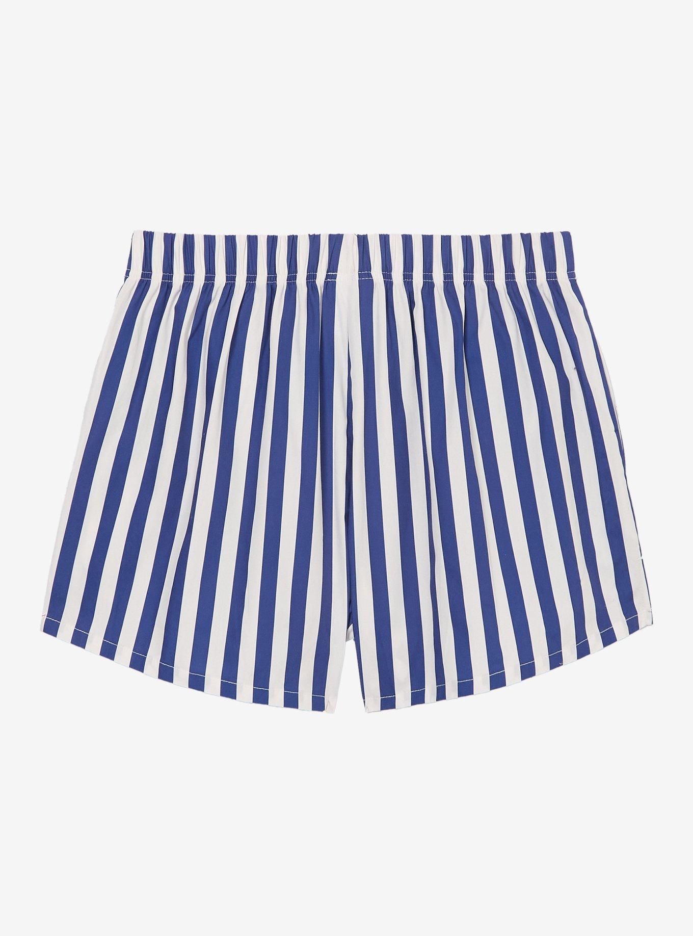 Short bóxer a rayas de Snoopy y Woodstock