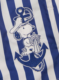 Short bóxer a rayas de Snoopy y Woodstock