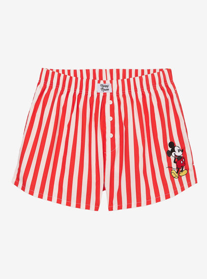 Short bóxer a rayas de Mickey Mouse