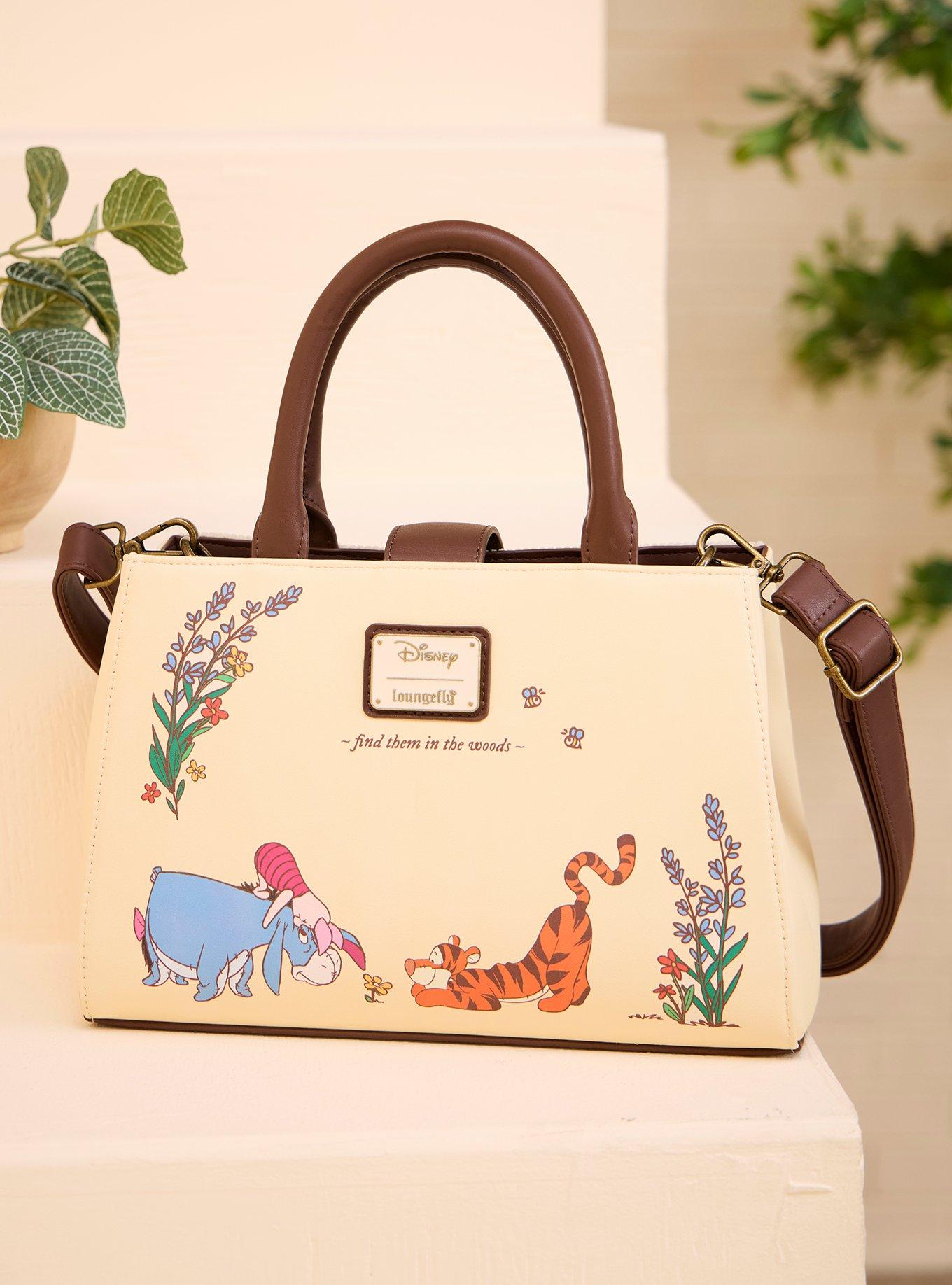 Cartera cruzada de pana Winnie the Pooh y sus amigos
