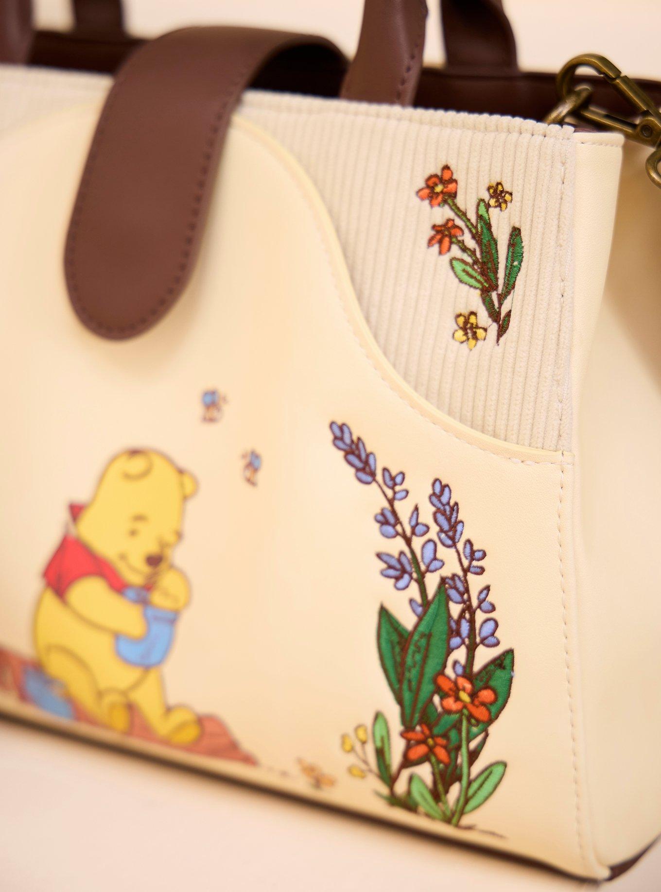 Cartera cruzada de pana Winnie the Pooh y sus amigos