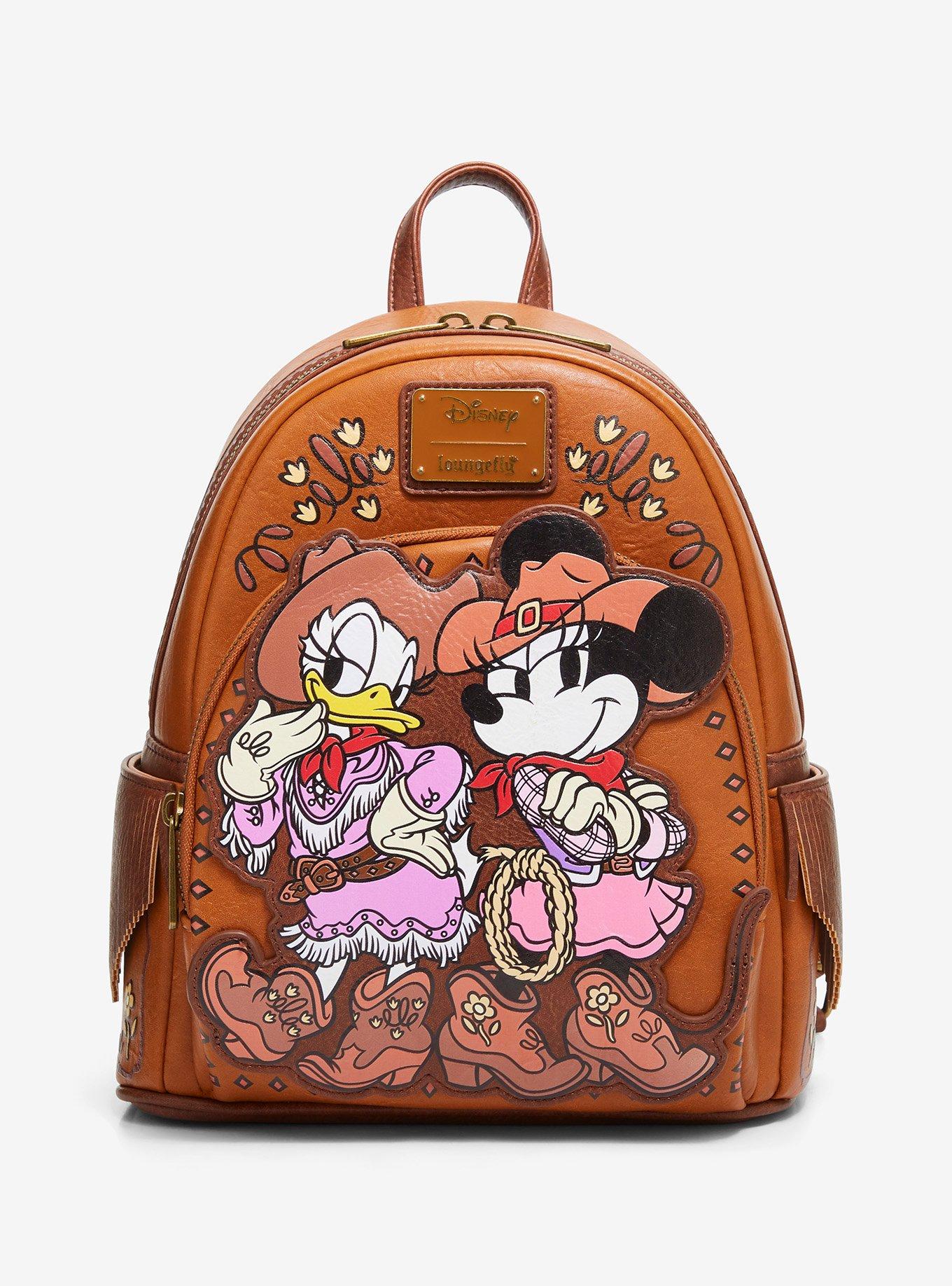 Mochila mini Disney Minnie y Daisy vaqueras