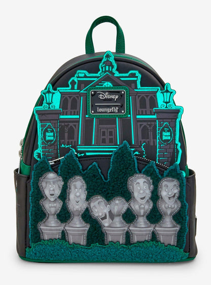 Mochila mini Disney The Haunted Mansion, glow en la oscuridad
