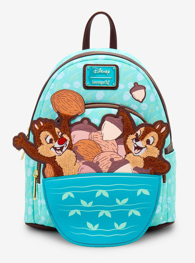 Mochila mini Disney Chip & Dale Montón de Bellotas