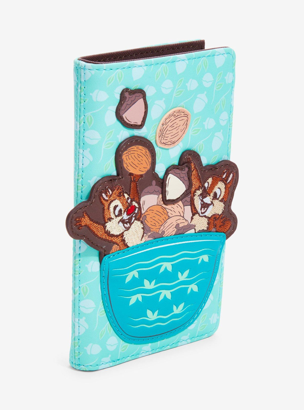 Billetera Loungefly Disney Chip & Dale con bellotas