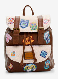 Mini mochila Loungefly Gilmore Girls con parches bordados