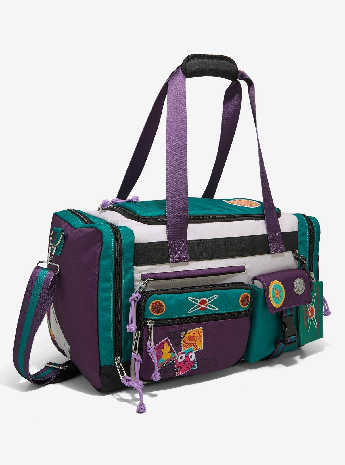 Bolso de viaje El planeta del tesoro con estampados
