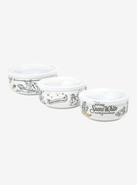Set de tazones con tapa Disney Princess