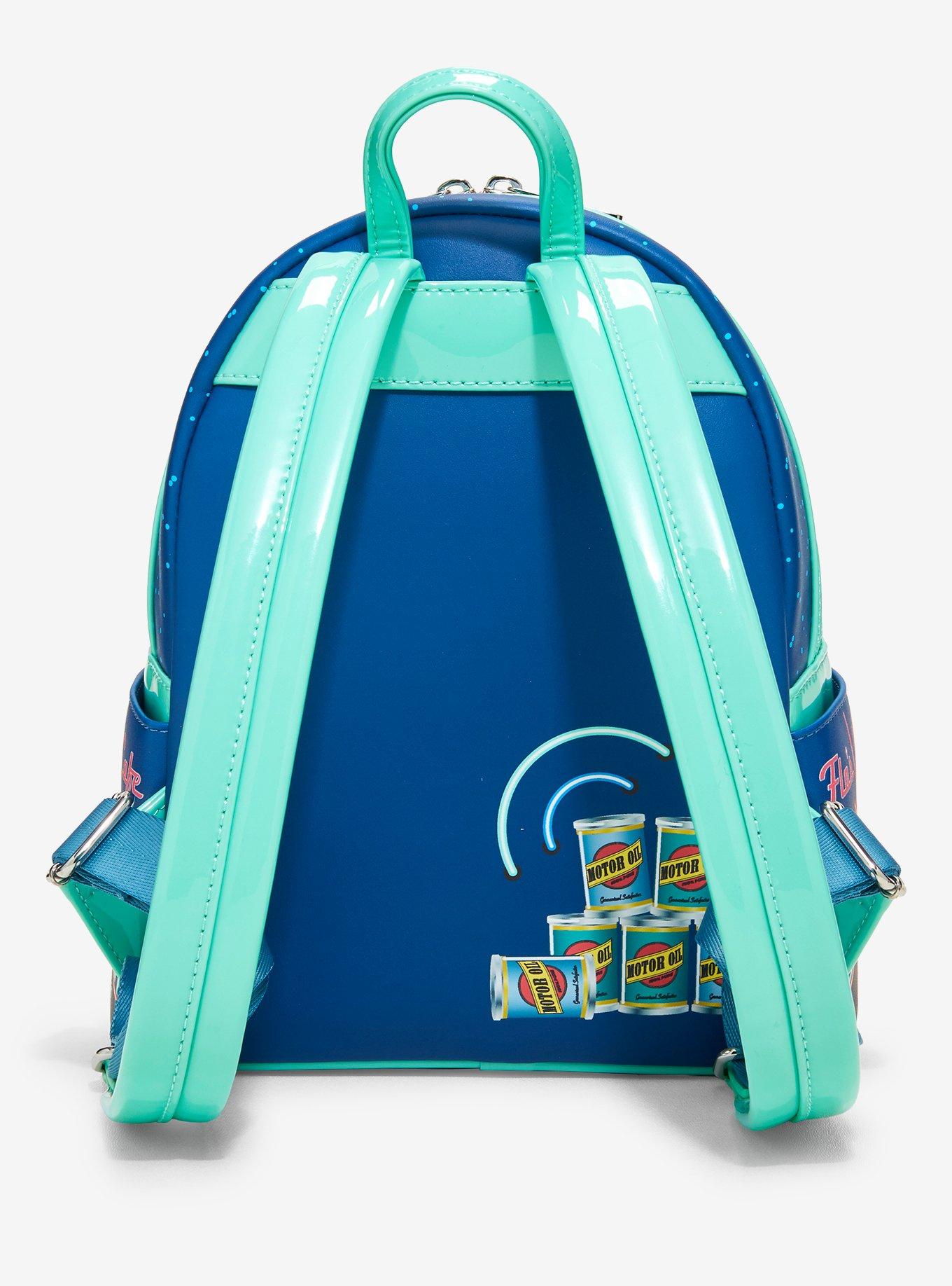Mini mochila Cars Flo's Cafe con brillo en la oscuridad