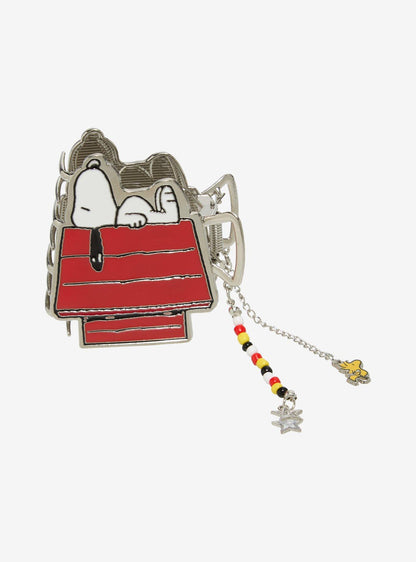 Pinza de pelo de Snoopy con dijes