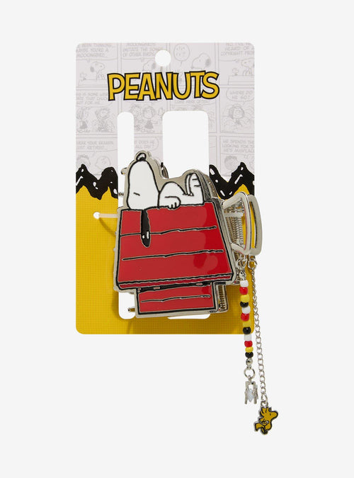 Pinza de pelo de Snoopy con dijes