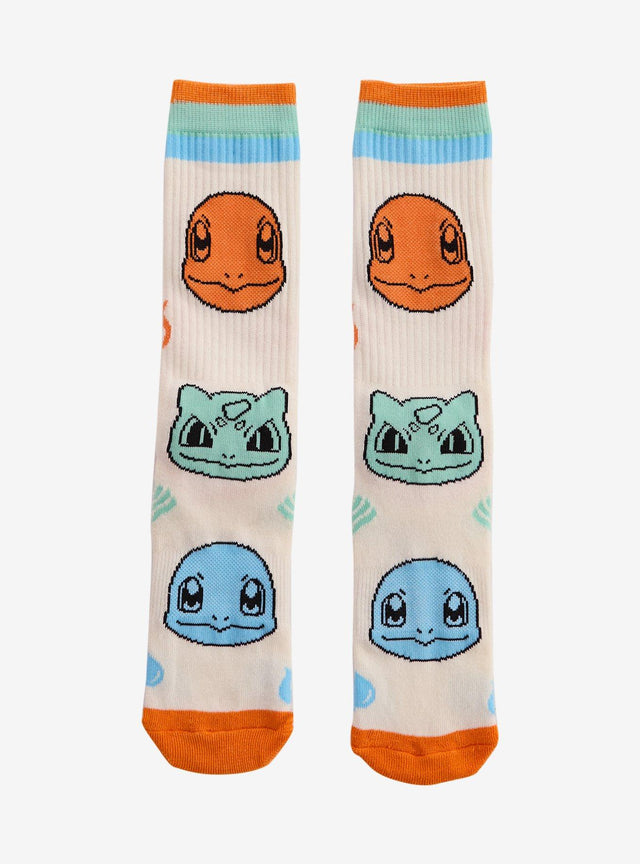 Calcetines a rayas de Pokémon iniciales