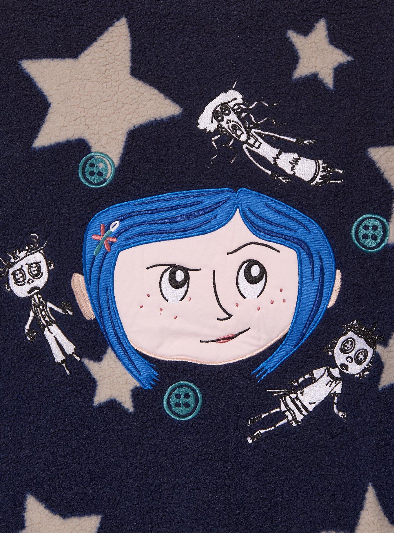Chaqueta Sherpa Coraline con Estampado de Estrellas