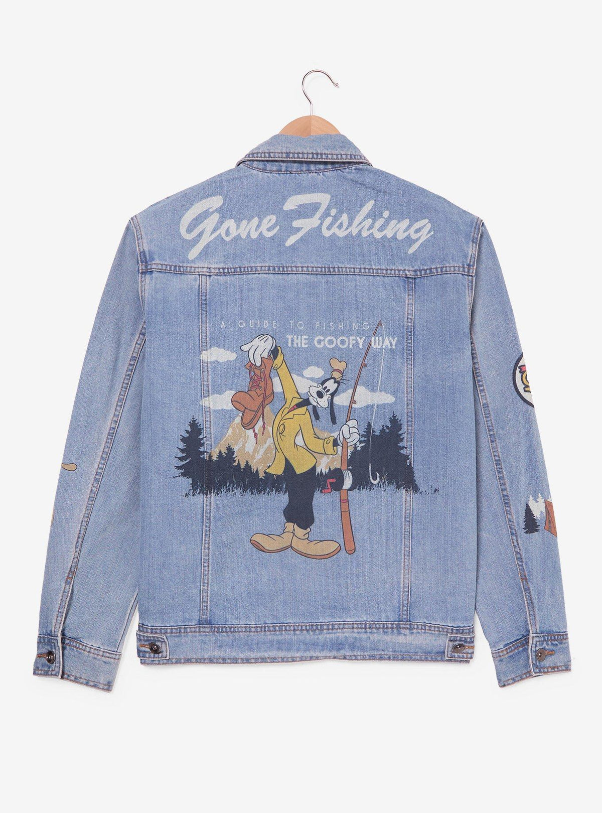 Chaqueta de mezclilla Disney Goofy Gone Fishing