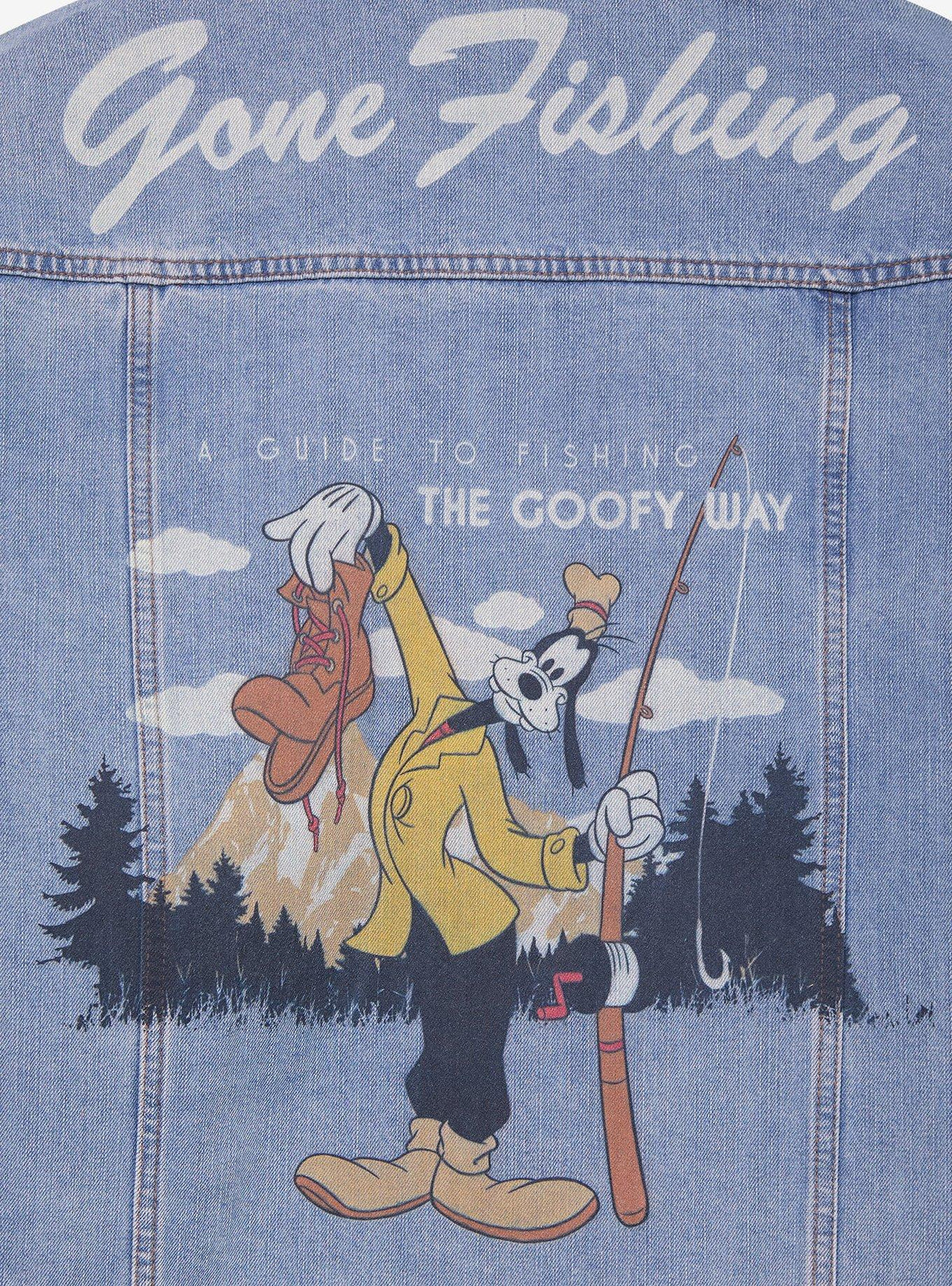 Chaqueta de mezclilla Disney Goofy Gone Fishing