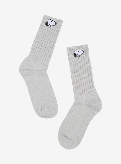 Calcetines holgados bordados Snoopy de Peanuts