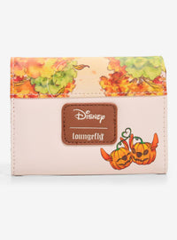 Billetera mini Disney Stitch y Angel con calabazas