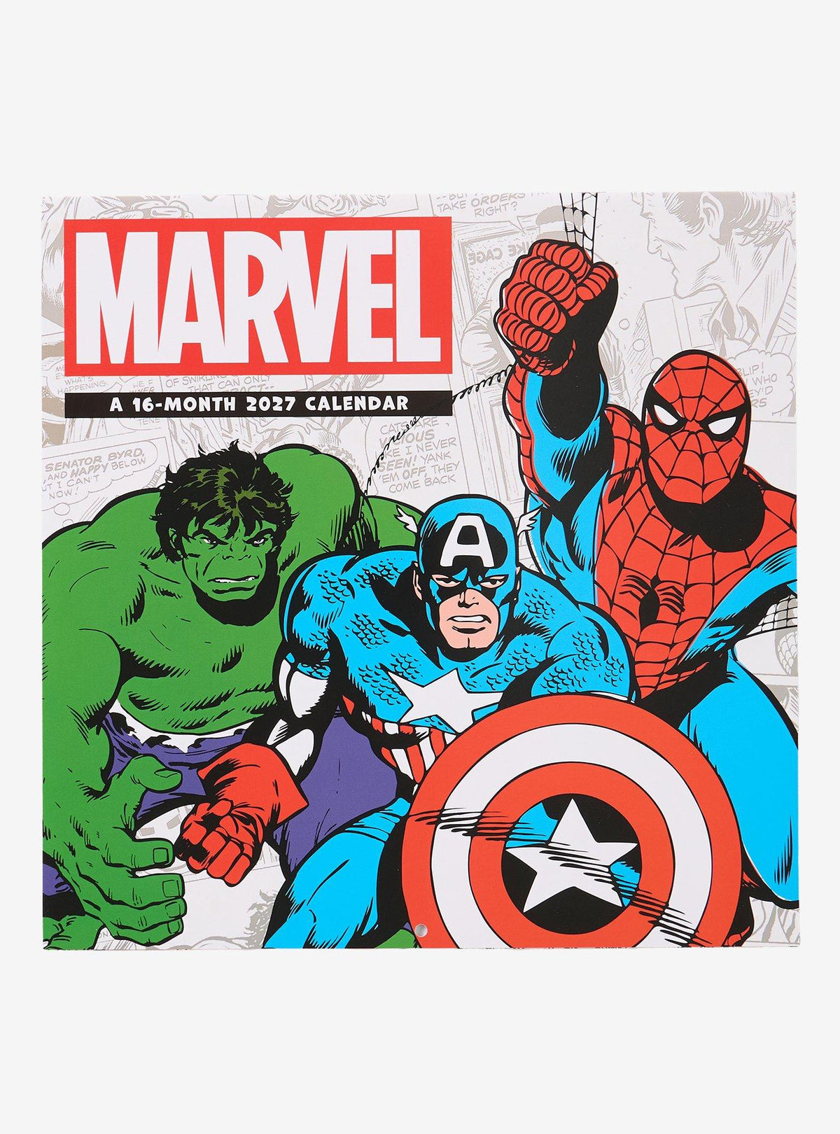 Calendario de Pared Marvel Comics 2027