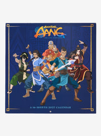 Calendario mural Avatar: La leyenda de Aang 2027