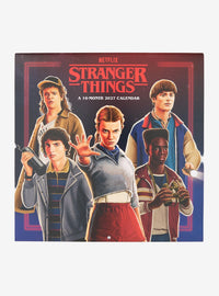Calendario mural Stranger Things 2027