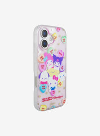 Funda para iPhone 17 Hello Kitty & Friends x Sweethearts