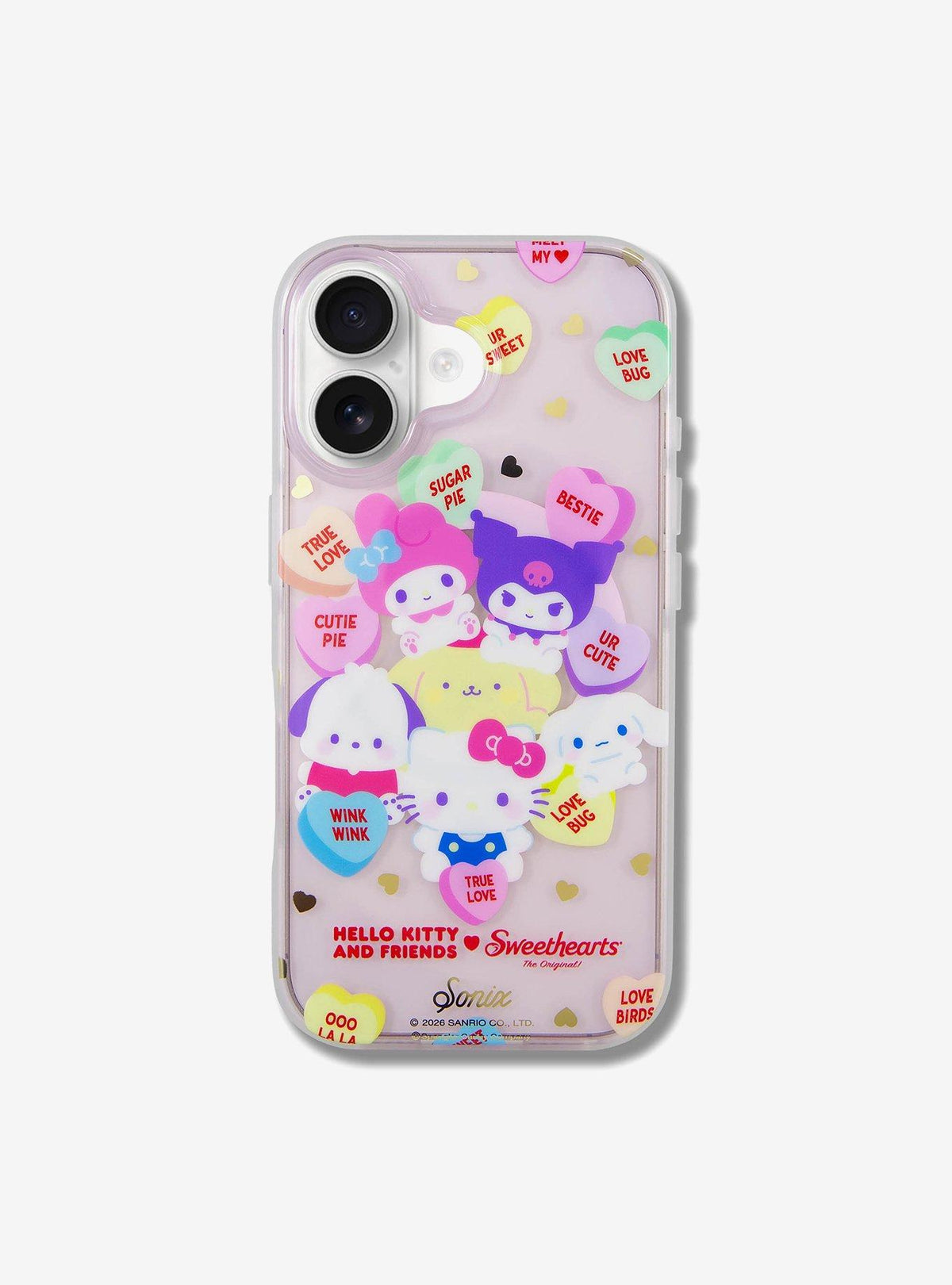 Funda para iPhone 17 Hello Kitty & Friends x Sweethearts