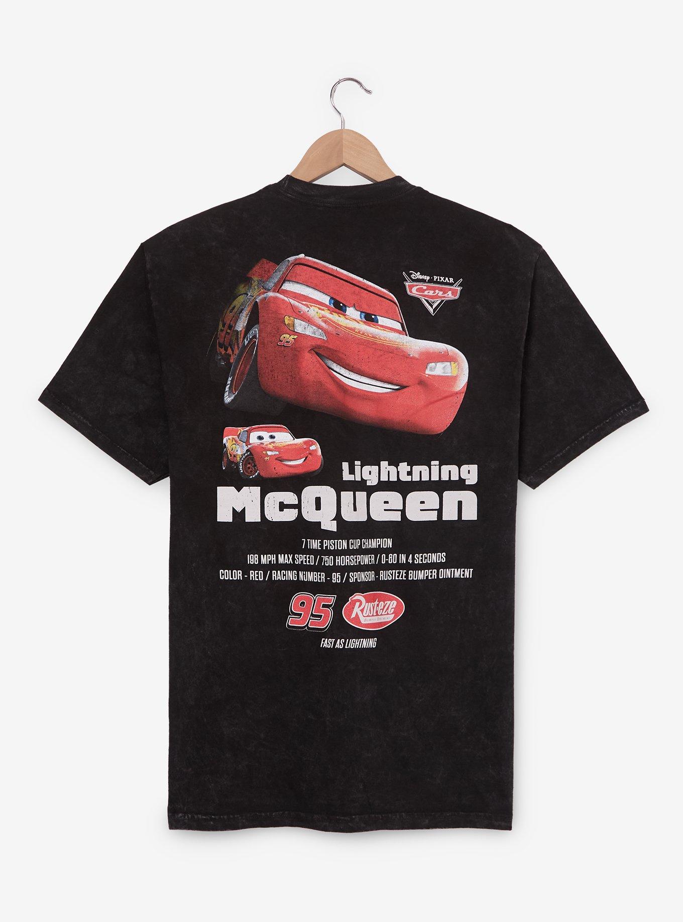 Polera Disney Pixar Cars Lightning McQueen