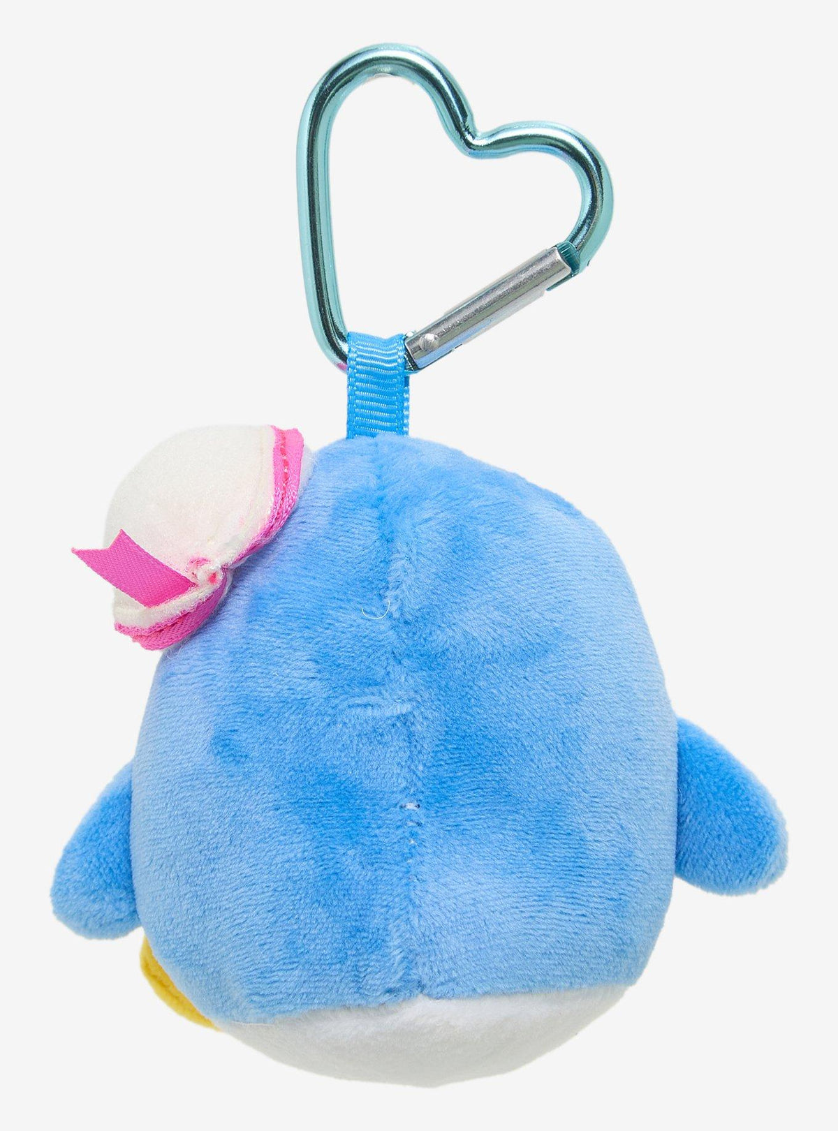 Tuxedo Sam: peluche con mosquetón de corazón