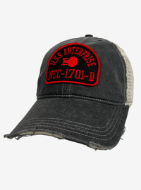 Gorra trucker vintage Enterprise de Star Trek: The Next Generation