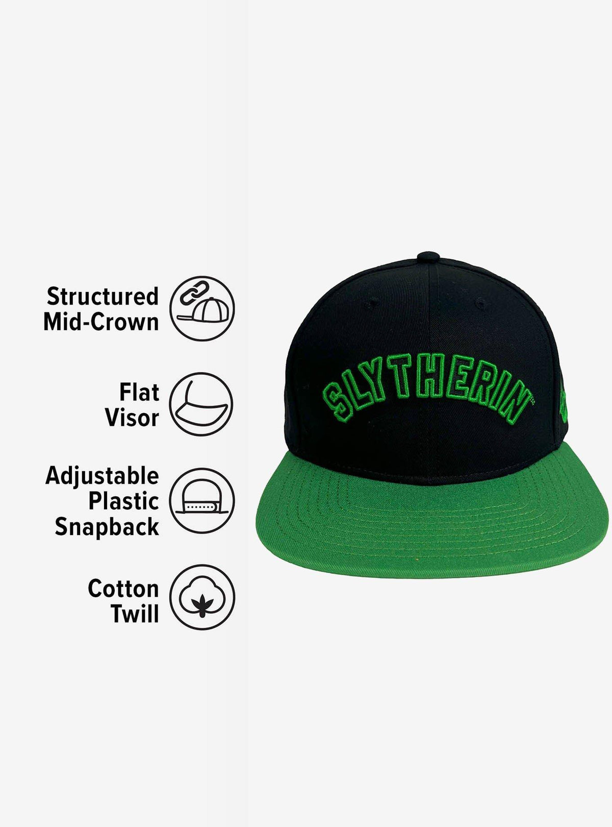 Jockey Harry Potter Slytherin de visera plana