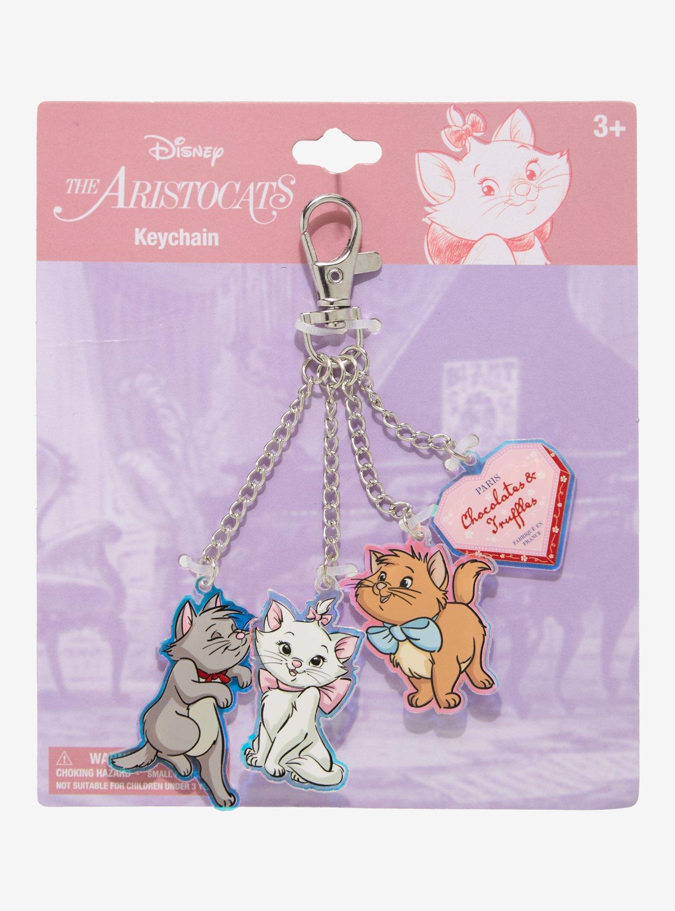 Llavero acrílico multicharm de The Aristocats