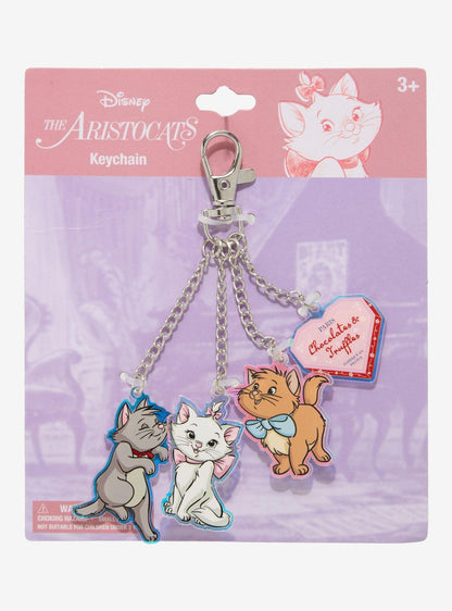 Llavero acrílico multicharm de The Aristocats