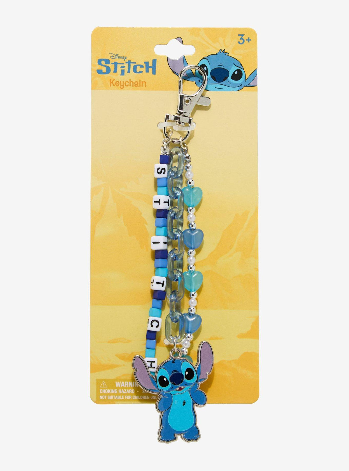 Llavero de cuentas y dijes de Stitch - Lilo & Stitch