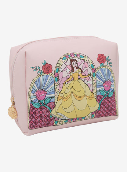 Cosmetiquero Belle vitral de Beauty and the Beast