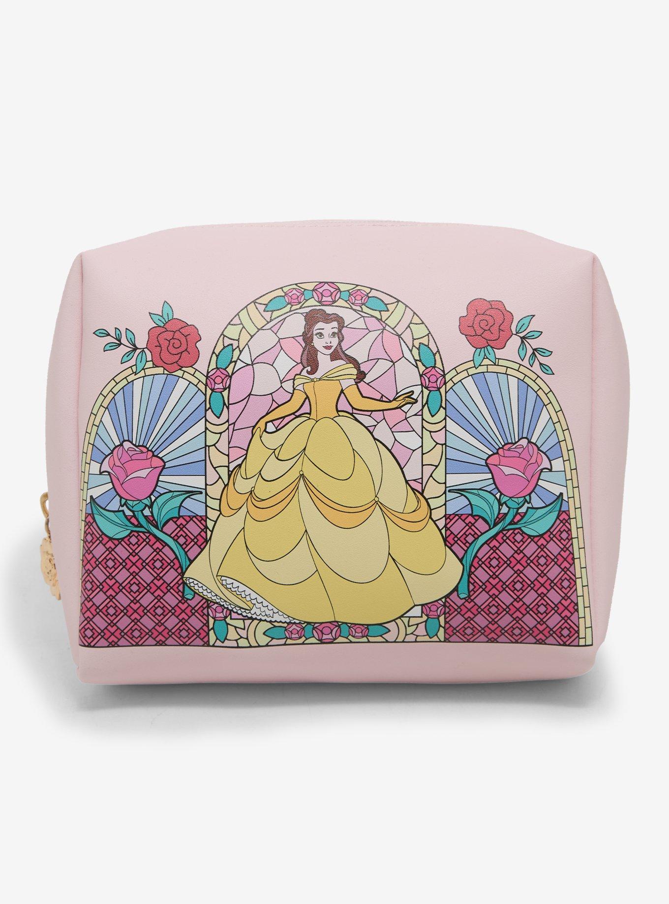 Cosmetiquero Belle vitral de Beauty and the Beast