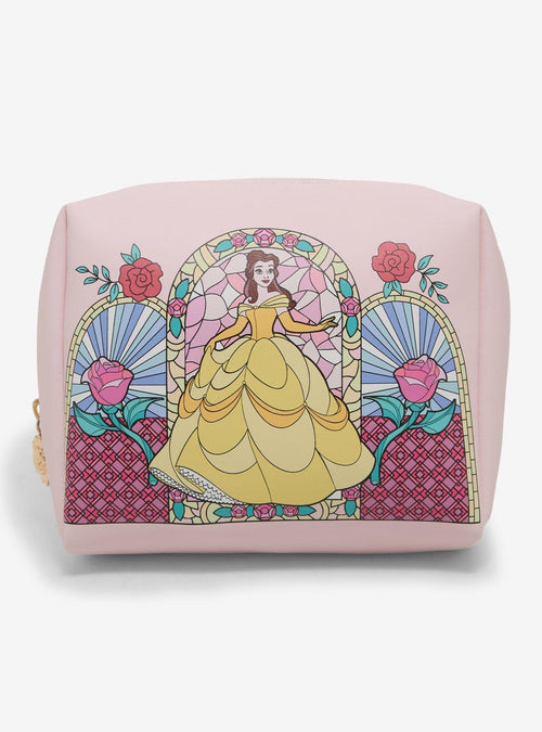 Cosmetiquero Belle vitral de Beauty and the Beast