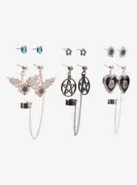 Set de aros colgantes Supernatural