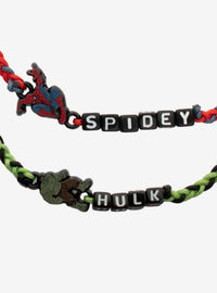 Set de pulseras Spider-Man y Hulk: Brand New Day