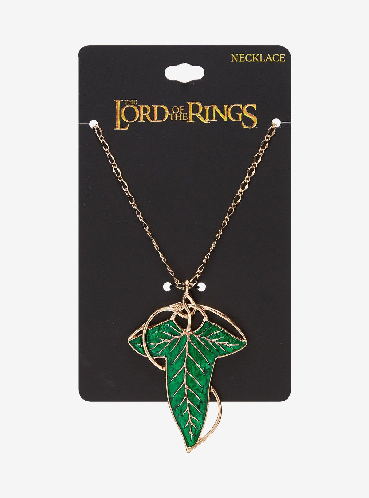 Collar Hoja de Lórien de El Señor de los Anillos