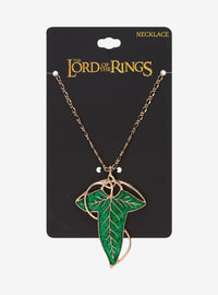 Collar Hoja de Lórien de El Señor de los Anillos