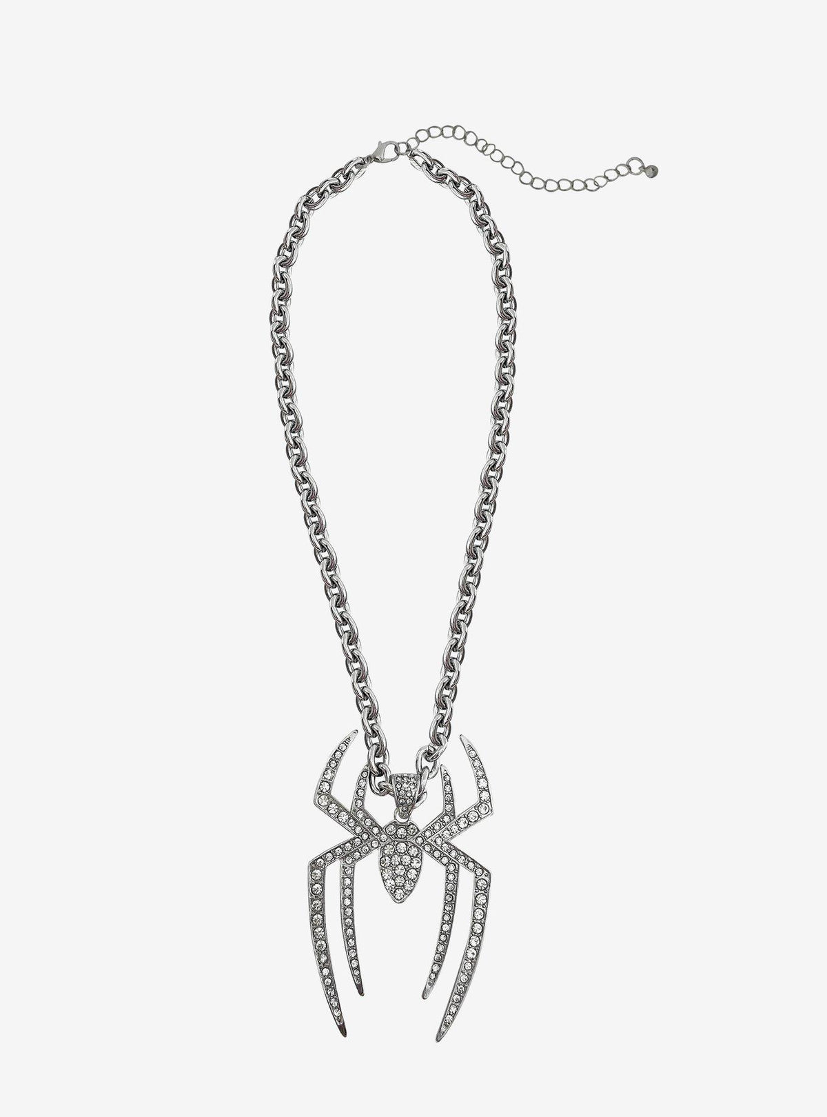 Collar de Spider-Man con logo brillante
