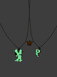 Set de collares de mejores amigos Snoopy y Woodstock