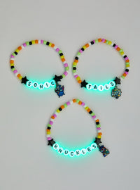 Set de pulseras de cuentas Sonic the Hedgehog Halloween