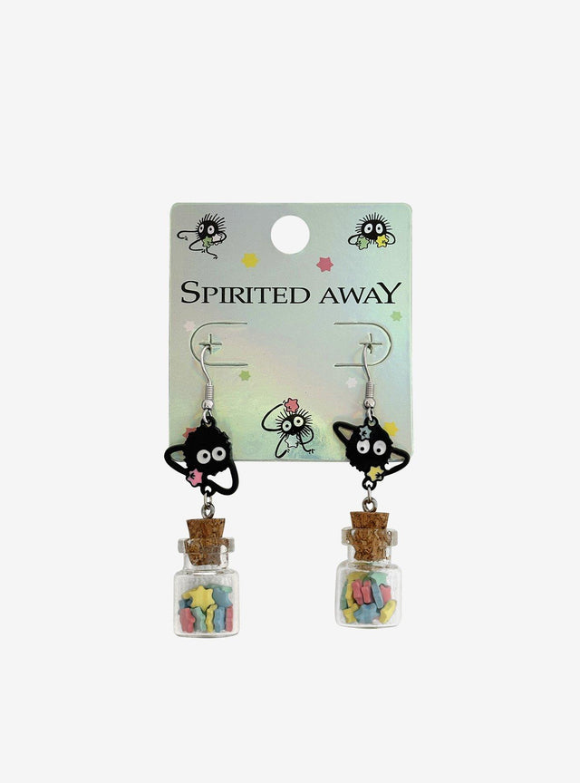 Aros de Spirited Away con bolitas de hollín