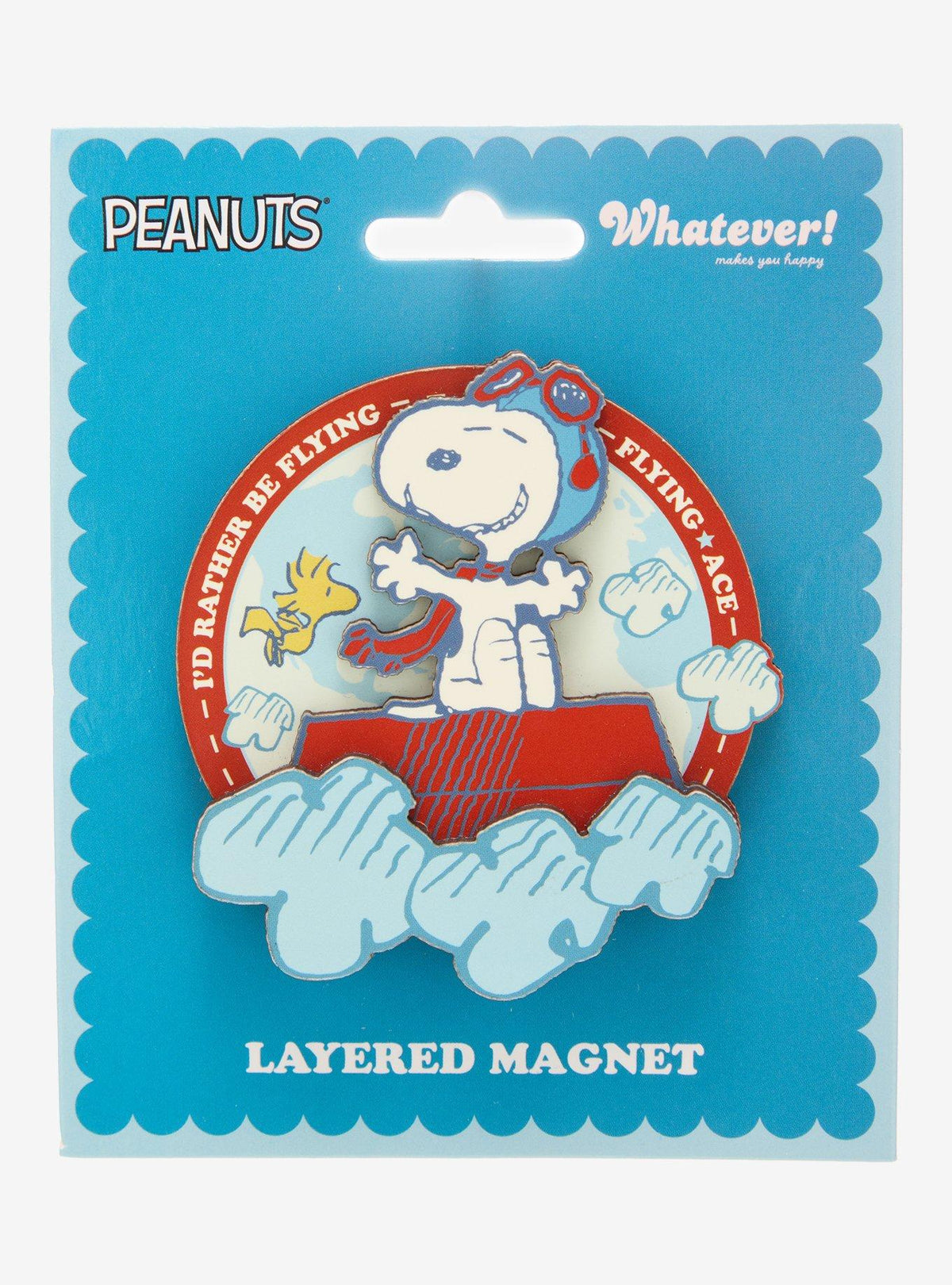 Imán en capas Snoopy Flying Ace