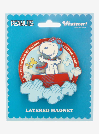 Imán en capas Snoopy Flying Ace