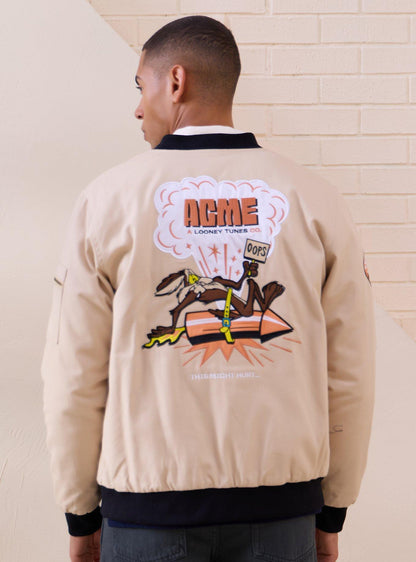 Chaqueta bomber Looney Tunes Coyote vs. ACME