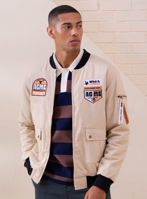 Chaqueta bomber Looney Tunes Coyote vs. ACME