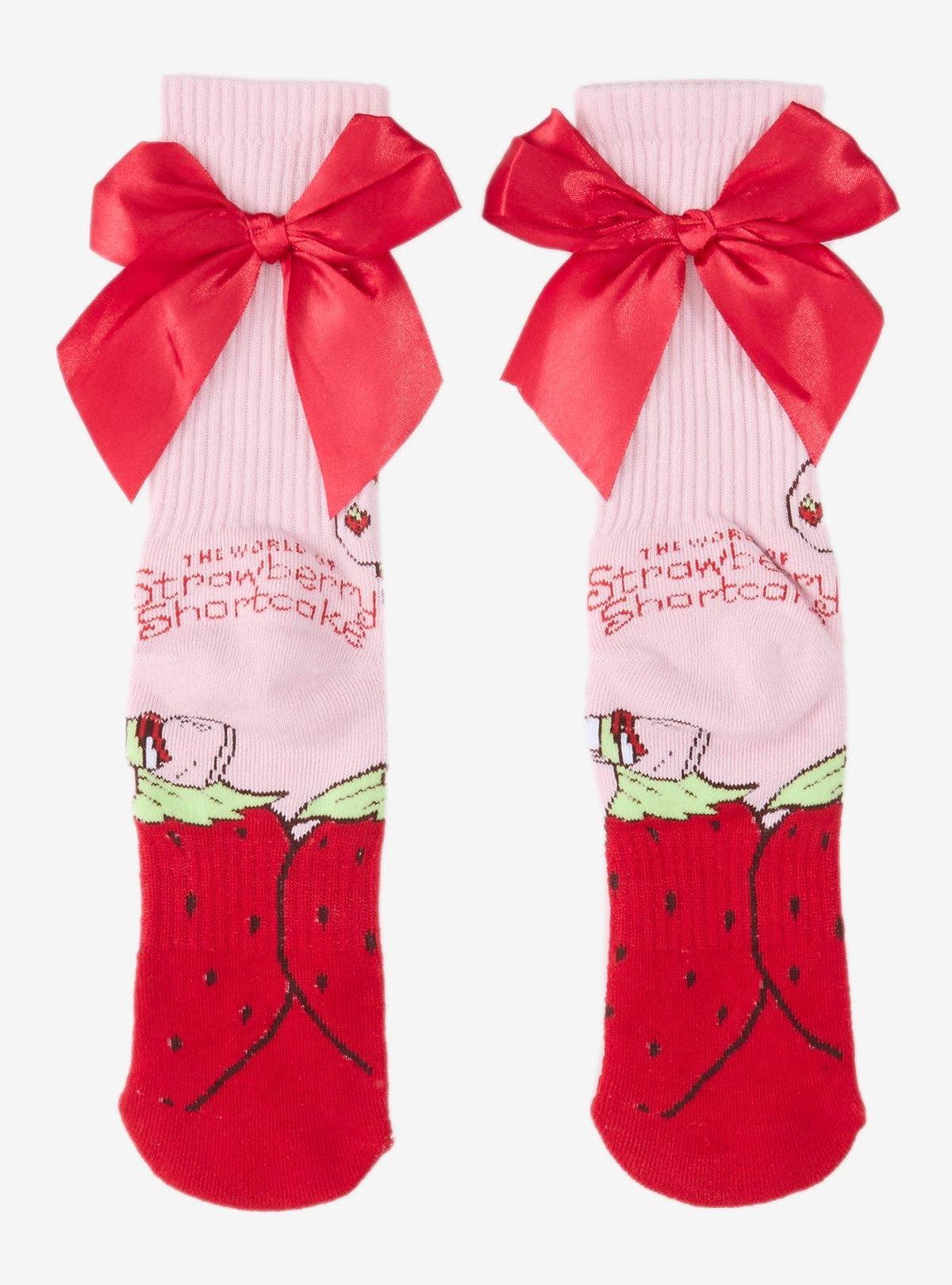 Calcetines Strawberry Shortcake con lazos